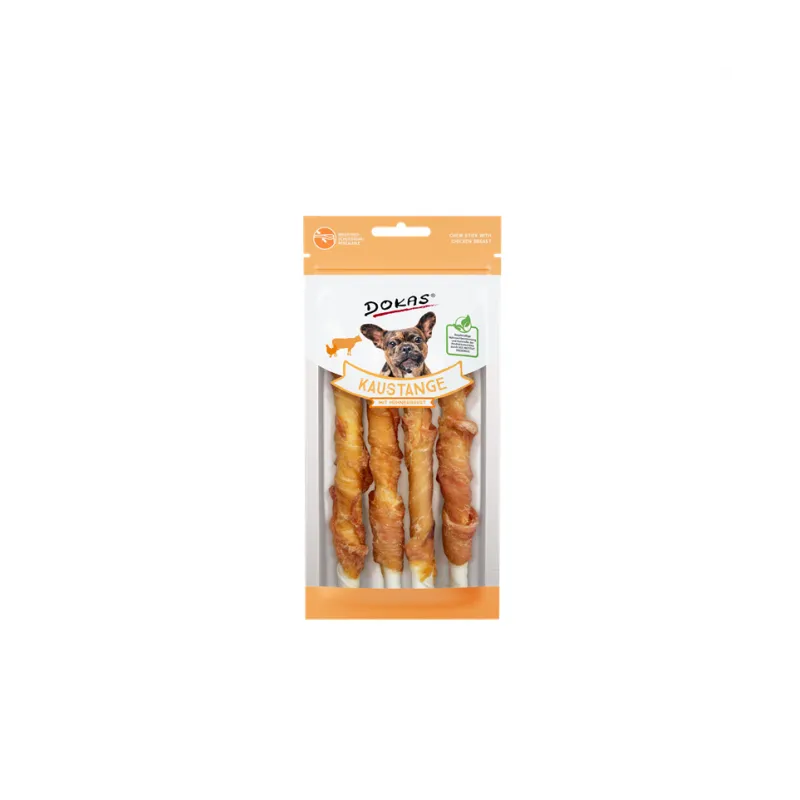 Hundesnacks Dokas Dog Snack Kaustange mit Hühnerbrust 50g jetzt online