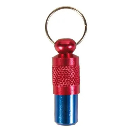 Halsbänder & Leinen Trixie Adressanhänger - blau-rot jetzt online