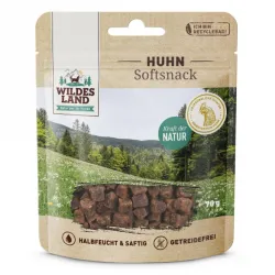 Hundesnacks Wildes Land Softsnack Huhn 70g jetzt online