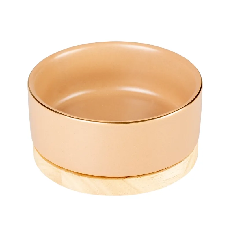 Katzennäpfe & Tränken Duvoplus Keramiknapf Stone Timber rosa -...