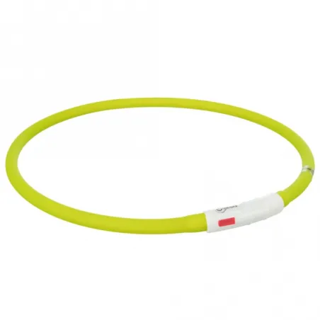 Halsbänder & Leinen Trixie Flash Leuchtring USB aus Silikon - grün...