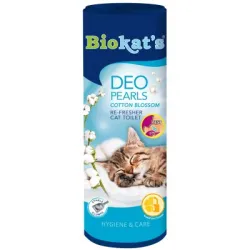 Toiletten & Katzenstreu Biokats Deo Pearls Cotton Blossom 700g...