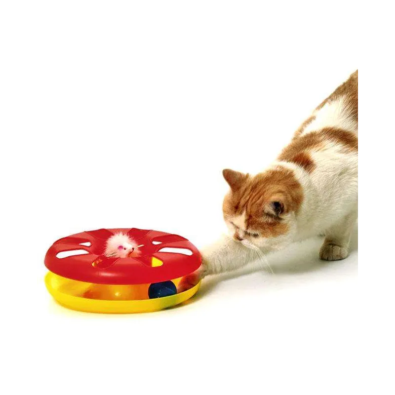 Katzenspielzeug Karlie Kitty ROUND ABOUT Spielzeug - 24 cm jetzt...