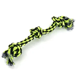 Hundespielzeug & Sport PROCYON XXL-Kauseil - 3 Knoten / 75 cm...