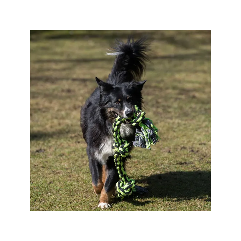 Hundespielzeug & Sport PROCYON XXL-Kauseil - 3 Knoten / 75 cm...