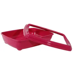 Katzenwelt Karlie Flamingo Katzentoilette mit Rand Arist-O-Tray...