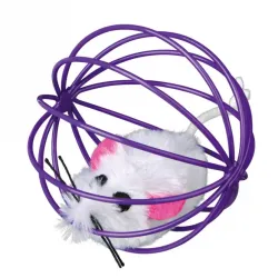 Katzenspielzeug Trixie Spielmaus im Gitterball jetzt online