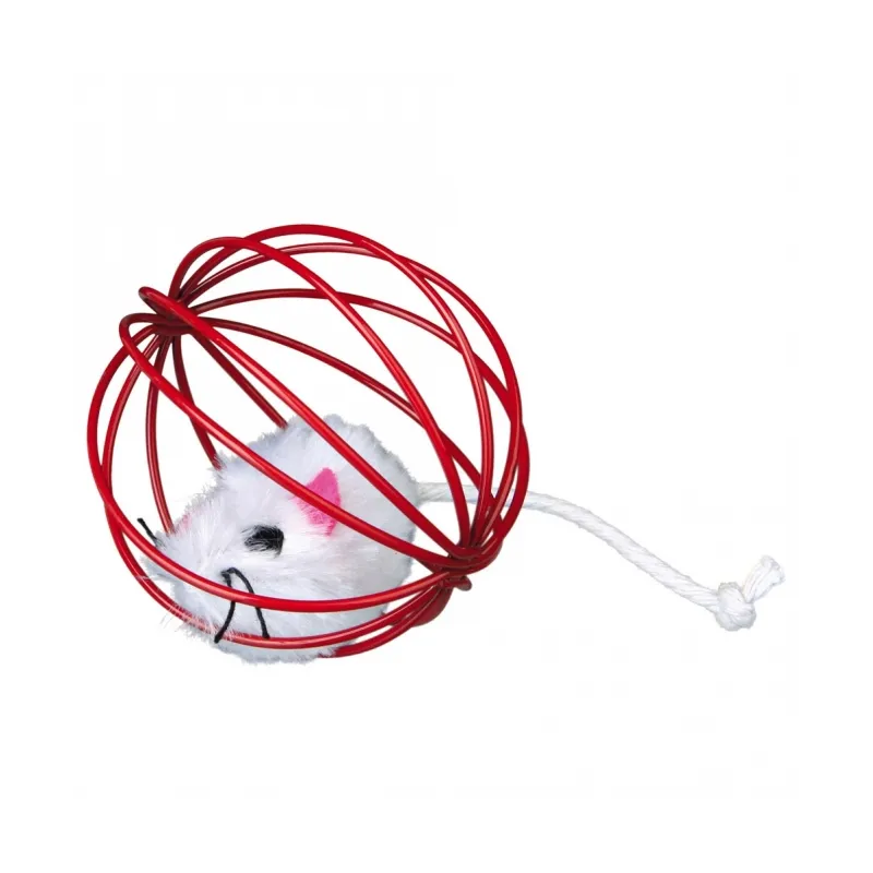 Katzenspielzeug Trixie Spielmaus im Gitterball jetzt online