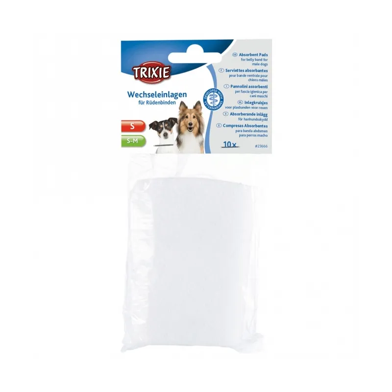 Pflege & Gesundheit Trixie Wechsel-Einlagen für Rüdenwindeln - L...