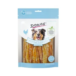 Hundesnacks Dokas Dog Snack Hühnerbrust in Streifen 250g jetzt online