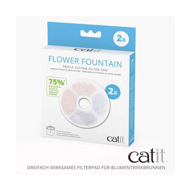 Katzennäpfe & Tränken Catit Triple Action Filter rahmenlos - 2...
