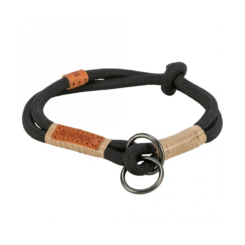 Halsbänder Trixie BE NORDIC Zug-Stopp-Halsband - schwarz - 35 cm...