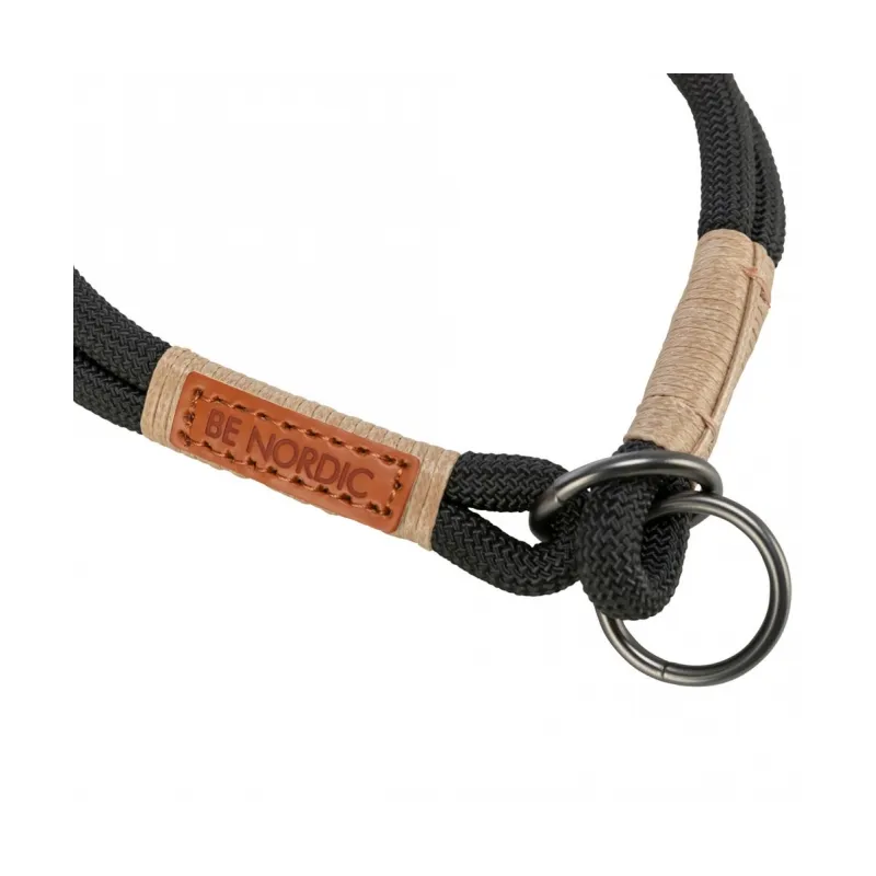 Halsbänder Trixie BE NORDIC Zug-Stopp-Halsband - schwarz - 35 cm...