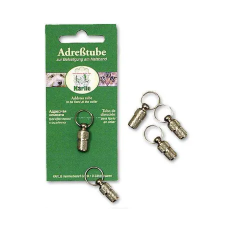 Halsbänder & Leinen Karlie Adresstube - Silberfarben, Klein jetzt...