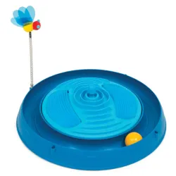 Katzenspielzeug CATIT Play-n-Scratch mit Massagematte - Blau jetzt...