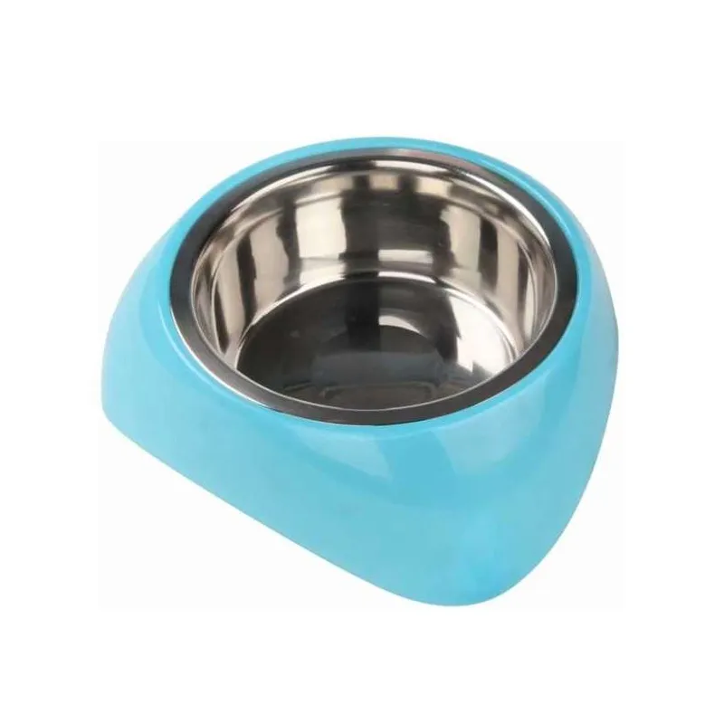 Hundenäpfe & Tränken Pawise Edelstahlnapf mit Kunststoffhalter -...