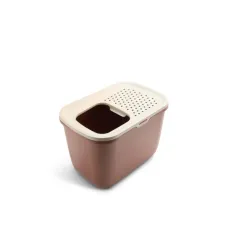 Katzenwelt Savic Katzentoilette Hop In - champagner/toskanarot...