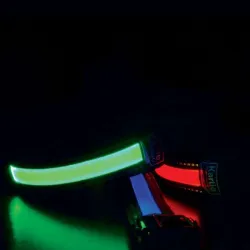 Halsbänder & Leinen Karlie Flamingo oLED Halsband mit USB...