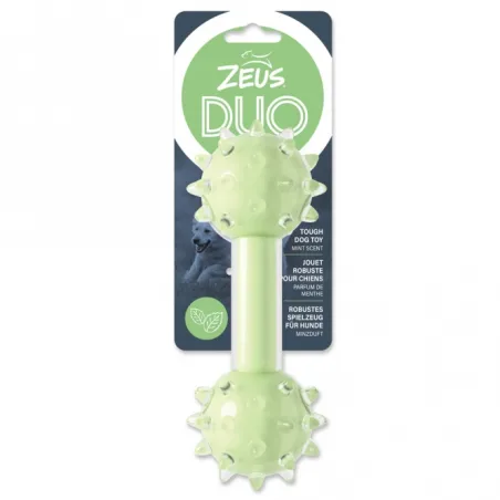 Hundespielzeug & Sport Zeus Duo Hantel mit Noppen und Minzduft...