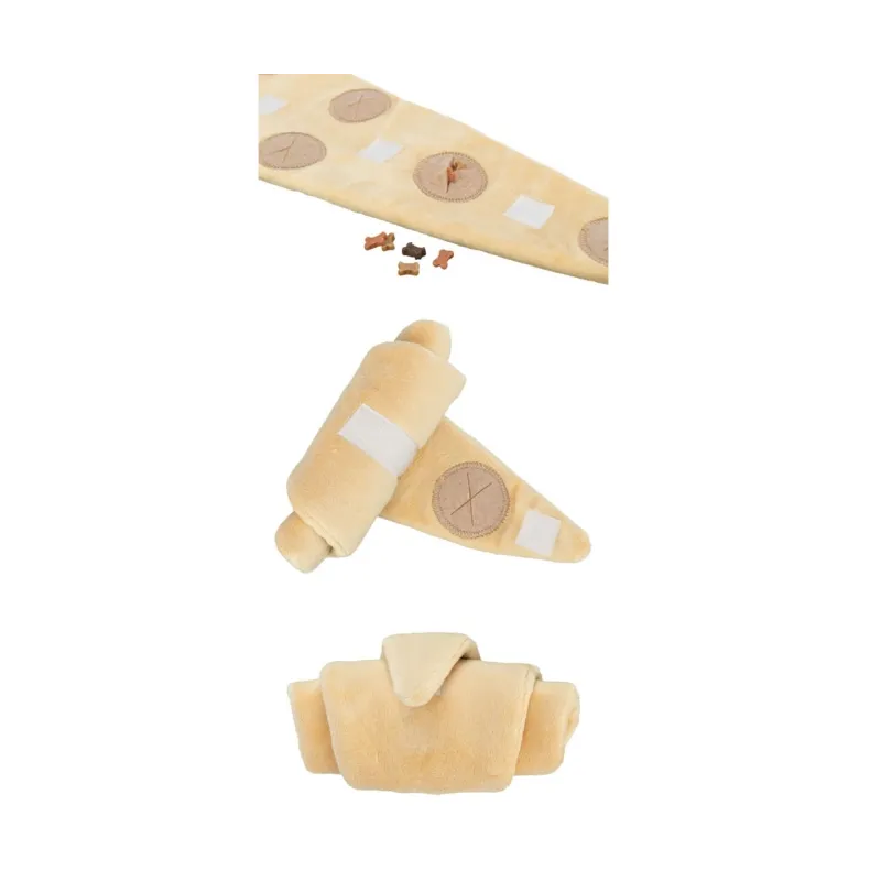 Hundespielzeug & Sport Trixie Snack-Croissant aus Plüsch - 40 cm...