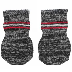 Hundebekleidung Trixie Hundesocken - Grau - L jetzt online