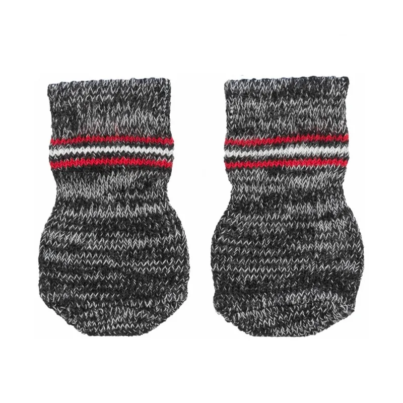 Hundebekleidung Trixie Hundesocken - Grau - L jetzt online