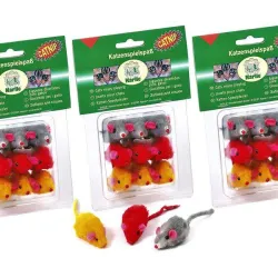 Katzenspielzeug Karlie Bunte Fellmäuse - 9er Set jetzt online