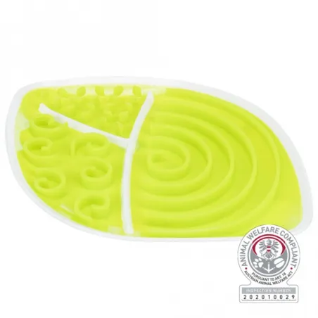 Hundespielzeug & Sport Trixie Lick’n'Snack Schleckplatte Blatt...