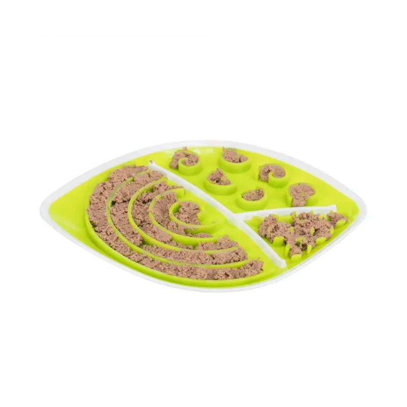 Hundespielzeug & Sport Trixie Lick’n'Snack Schleckplatte Blatt...
