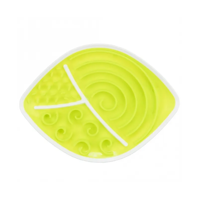 Hundespielzeug & Sport Trixie Lick’n'Snack Schleckplatte Blatt...