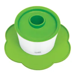 Katzennäpfe & Tränken CATIT Silikonmatte Blume - 30 cm - Grün...