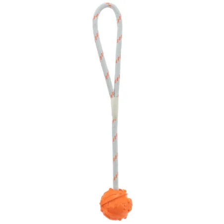 Hundespielzeug & Sport Trixie Naturgummiball am Band, schwimmend -...