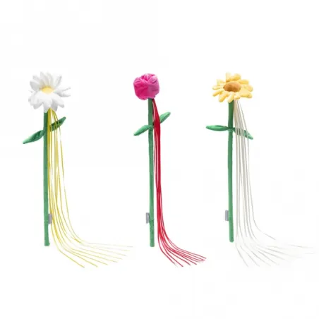 Katzenspielzeug Beeztees Katzenangel Frühlingsblumen jetzt online