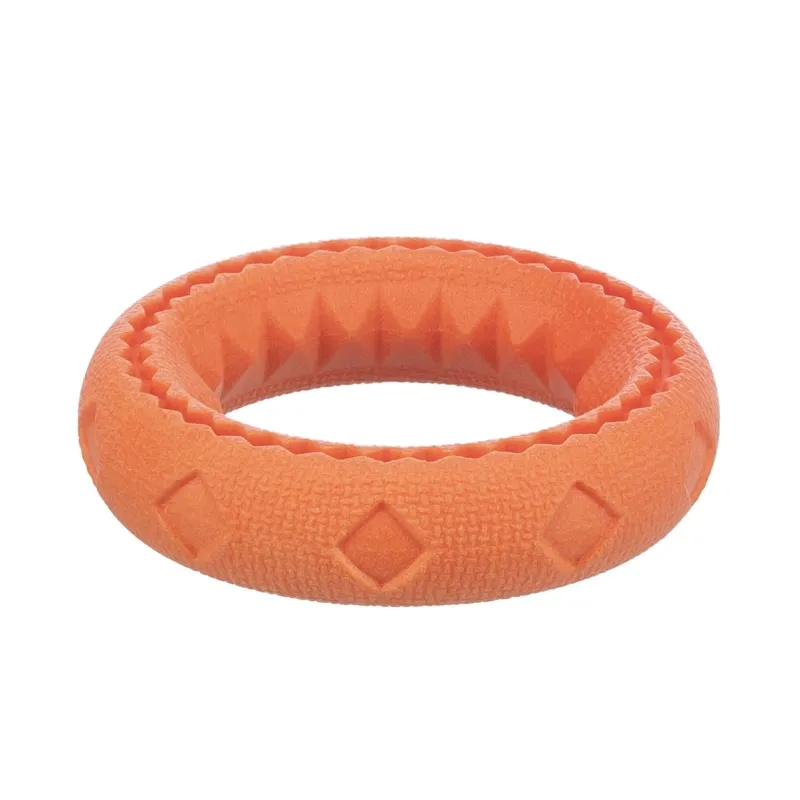 Hundespielzeug & Sport Trixie Ring aus TPR, schwimmfähig - 11 cm...