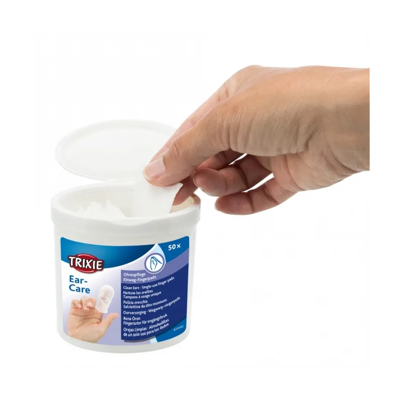 Pflege & Gesundheit Trixie Ohrenpflege Einweg-Fingerpads jetzt online