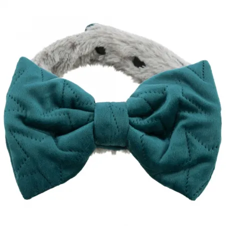 Hundewelt Trixie Halsband Estelle mit Schleife - grün - S–M: 30–45...