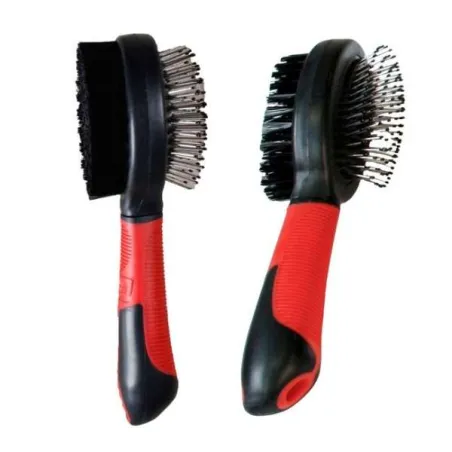 Fellpflege Karlie Flamingo Professional 2 in 1-Bürste - Groß jetzt...