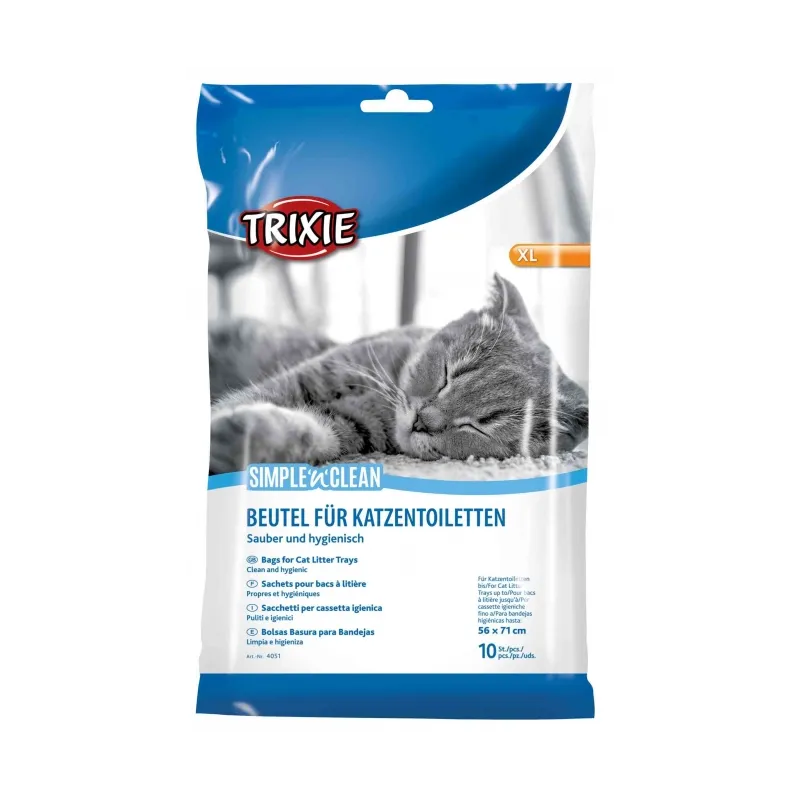 Toiletten & Katzenstreu Trixie 10 Toilettenbeutel XL, bis 56 x 71...