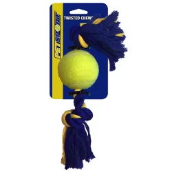 Hundespielzeug & Sport PETSPORT Medium-2-Knotenseil mit Ball jetzt...