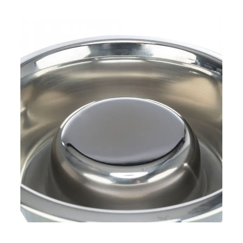 Hundenäpfe & Tränken Trixie Slow Feeding Edelstahlnapf - 0,6 l/ø...