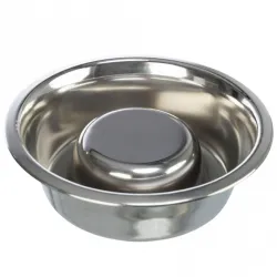 Hundenäpfe & Tränken Trixie Slow Feeding Edelstahlnapf - 1,5 l/ø...