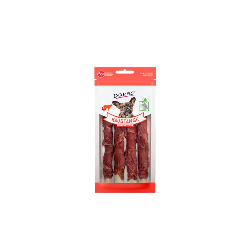 Hundesnacks Dokas Dog Snack Kaustange mit Entenbrust 50g jetzt online
