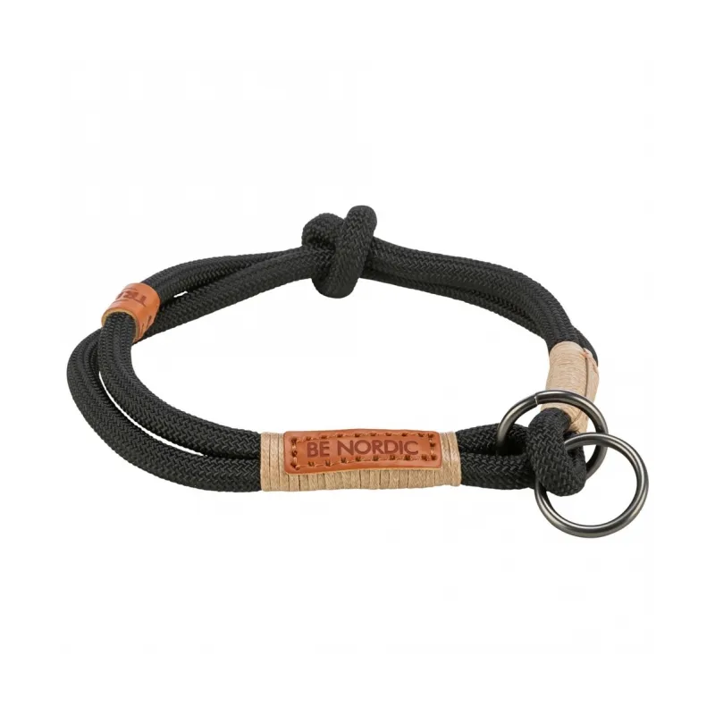 Halsbänder Trixie BE NORDIC Zug-Stopp-Halsband - schwarz - 45 cm...