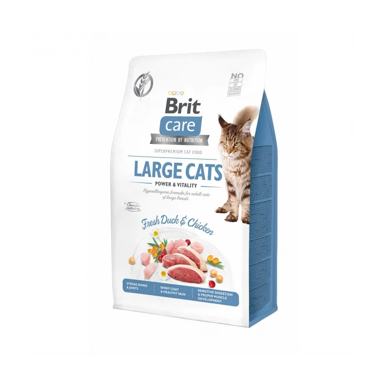 Katzen Trockenfutter Brit Care Cat Grain-Free - Large cats - Power...