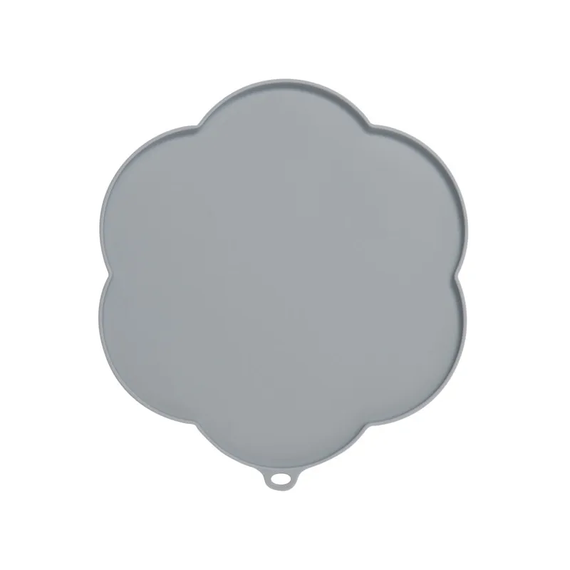 Katzennäpfe & Tränken CATIT Silikonmatte Blume - 30 cm - Grau...