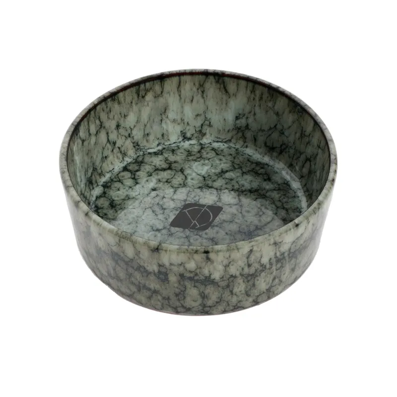 Hundenäpfe & Tränken D&D Trendy Napf Jasper green marble - 16 cm...