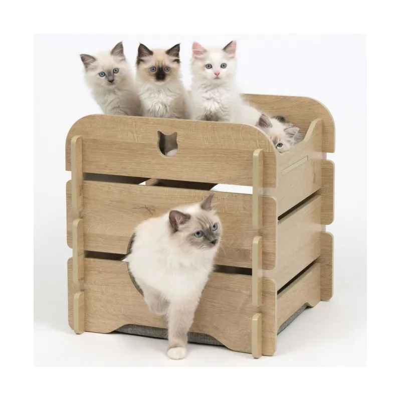 Katzenbetten & Katzenkörbe Vesper Katzenhöhle Cottage - Eiche...