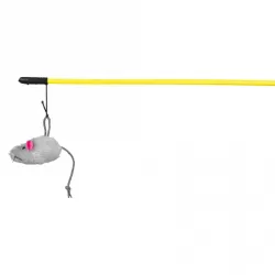 Katzenspielzeug Trixie Kitty-Dangler Spielangel mit Maus - 100 cm...