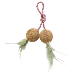 Katzenspielzeug Trixie 2 Jute-Bälle mit Sisalband und Catnip jetzt...