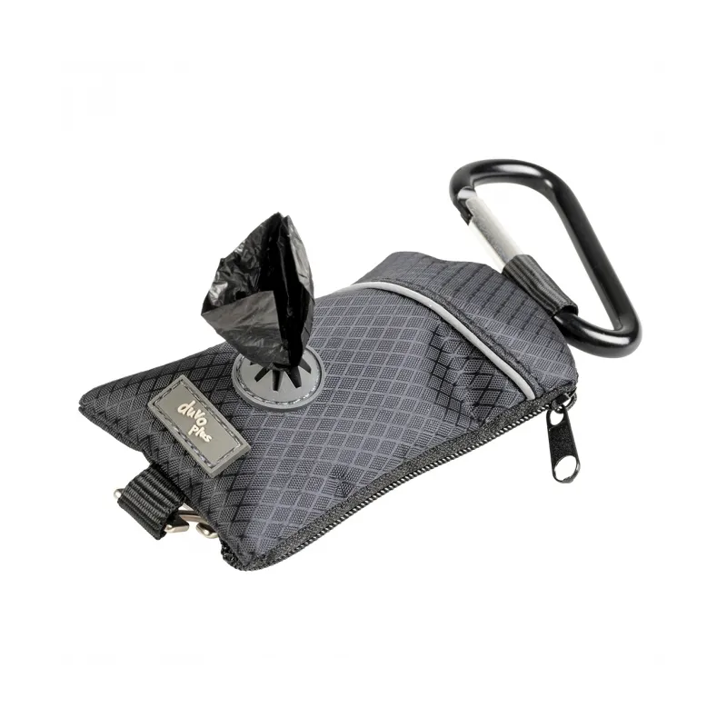 Unterwegs Duvoplus Hundekotbeutelspender Polyester - schwarz jetzt...